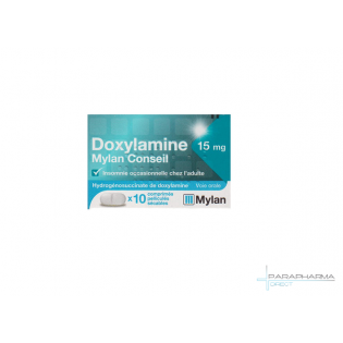 Doxylamine 15mg Mylan Viatris 10 film-coated scored tablets